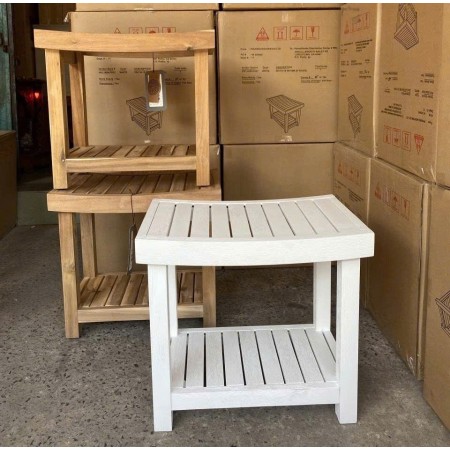 50-249845 White : Ghế Đôn, Ghế Phụ - Phòng Tắm